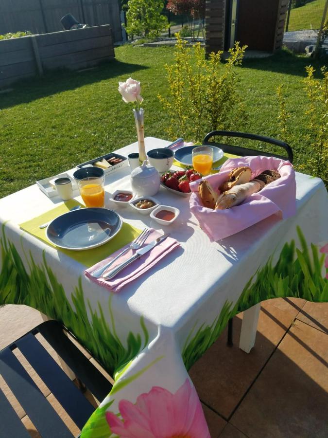 Le Jardin Des Pies Bed & Breakfast Manspach Eksteriør bilde