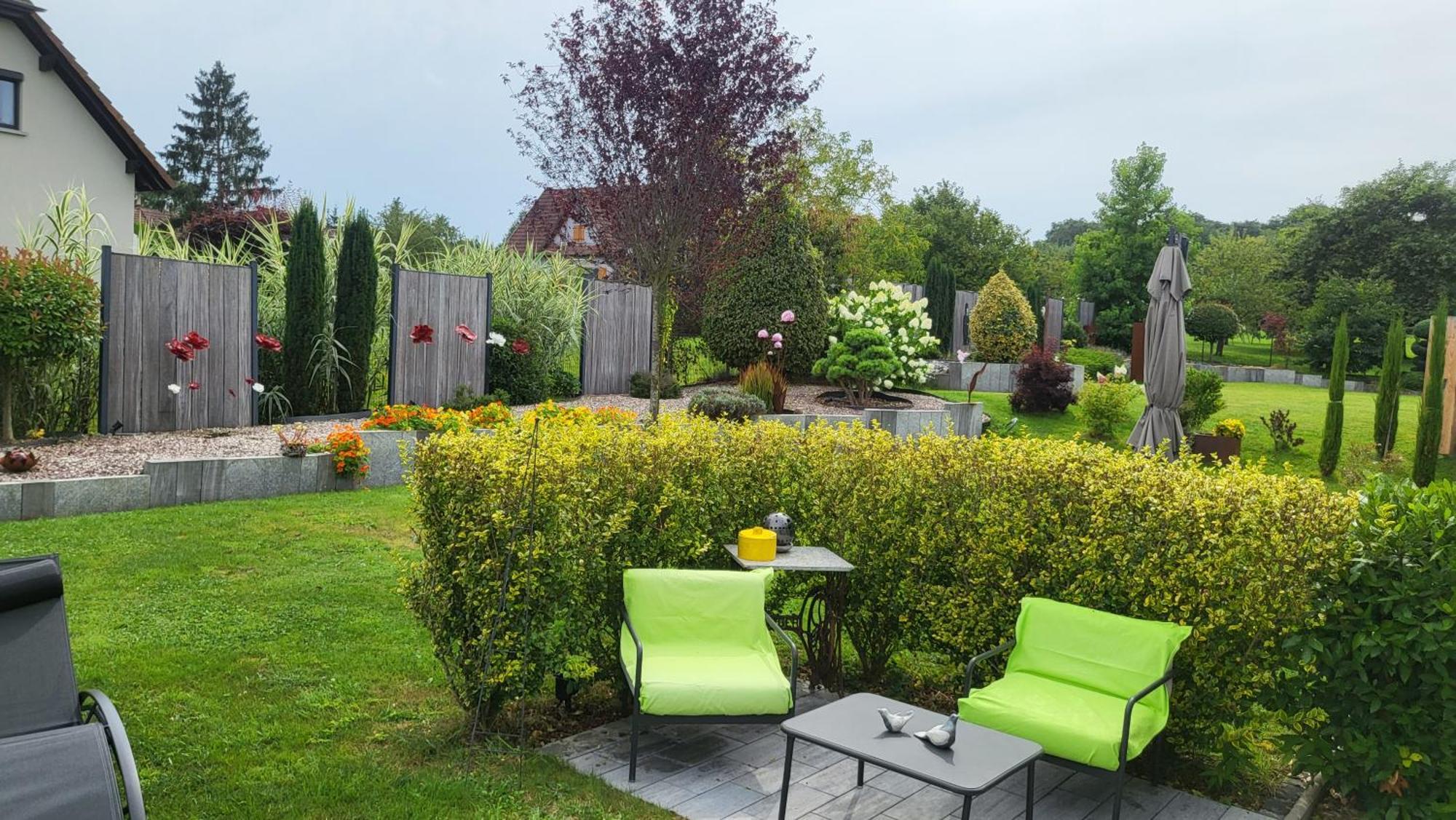 Le Jardin Des Pies Bed & Breakfast Manspach Eksteriør bilde