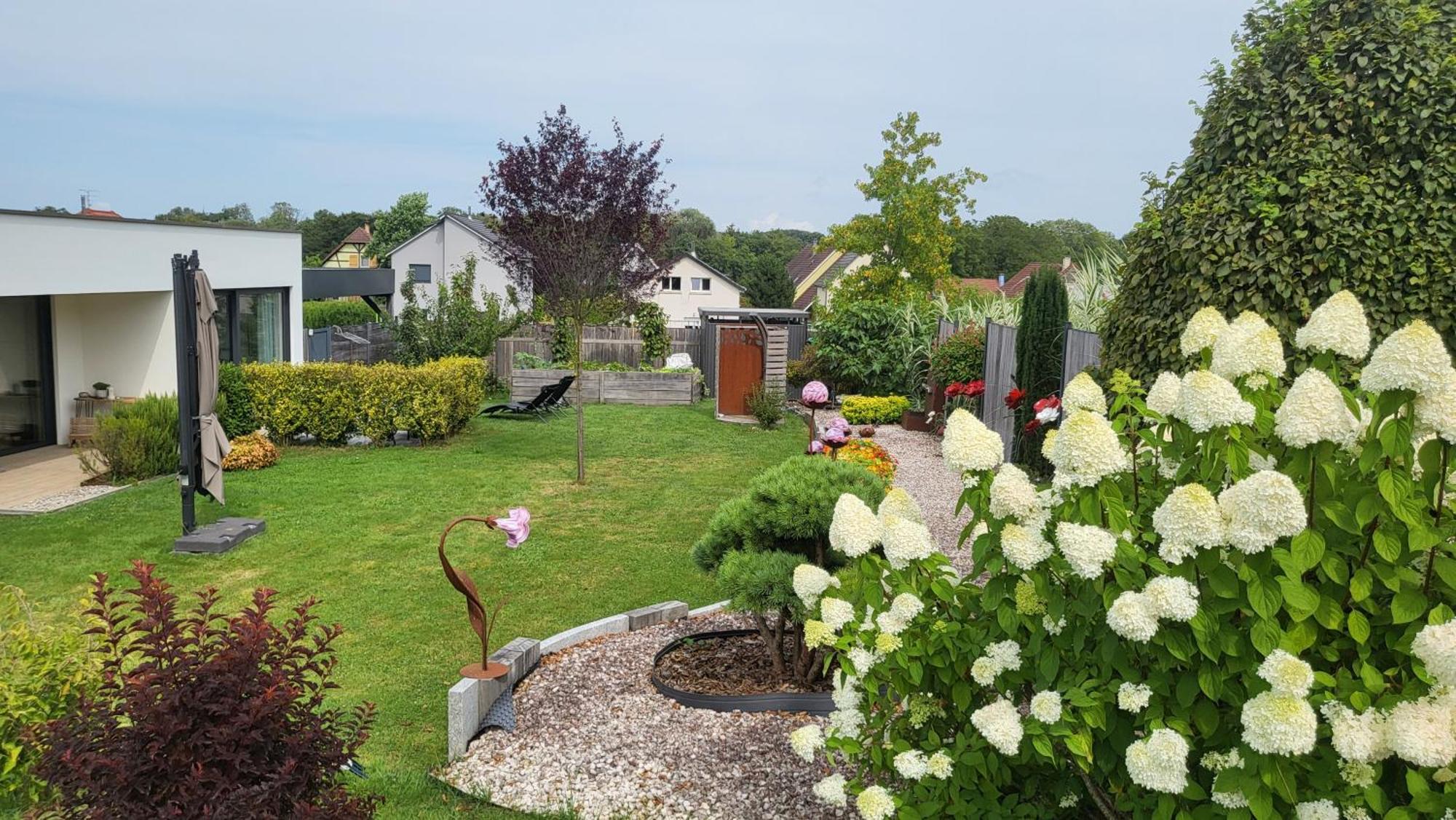Le Jardin Des Pies Bed & Breakfast Manspach Eksteriør bilde