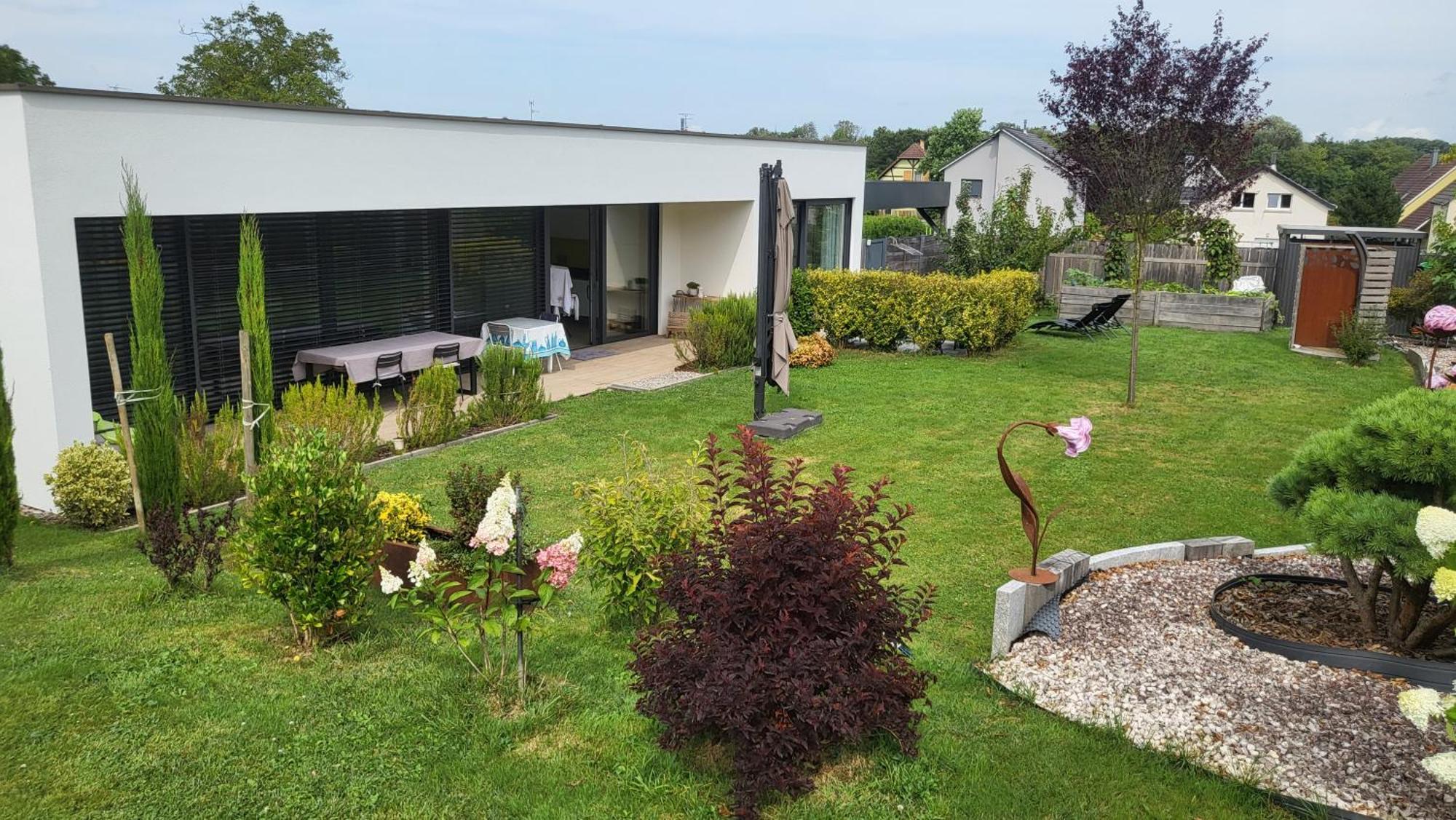 Le Jardin Des Pies Bed & Breakfast Manspach Eksteriør bilde